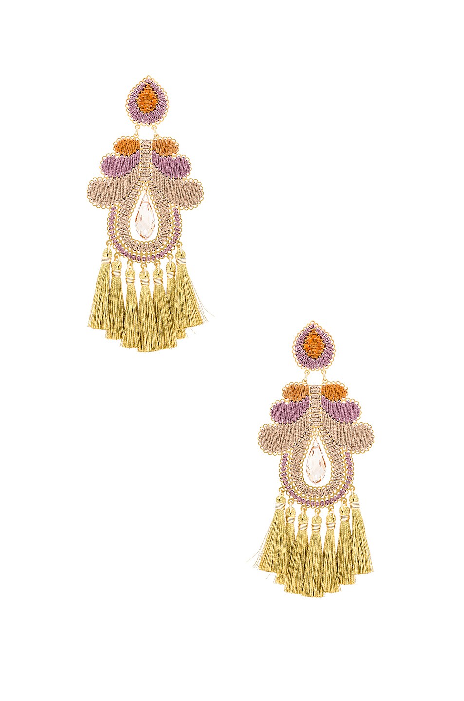 Image 1 of Mercedes Salazar Curubas Earrings in Lilac