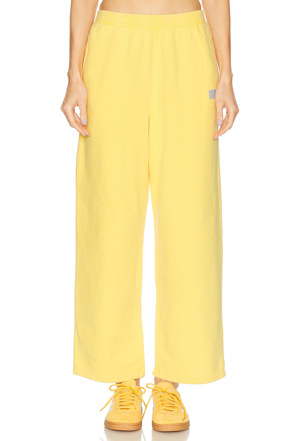 Image 1 of American Vintage Plizzy Swetpant in Soleil Vintage
