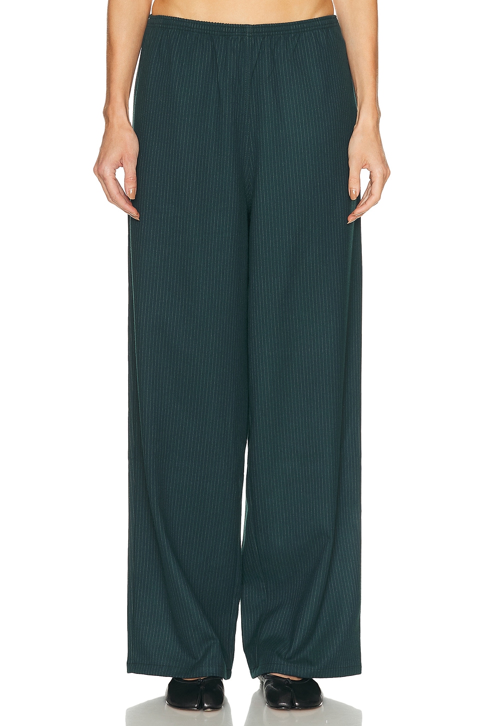 Image 1 of American Vintage Ugyno Pant in Rayures Lierre