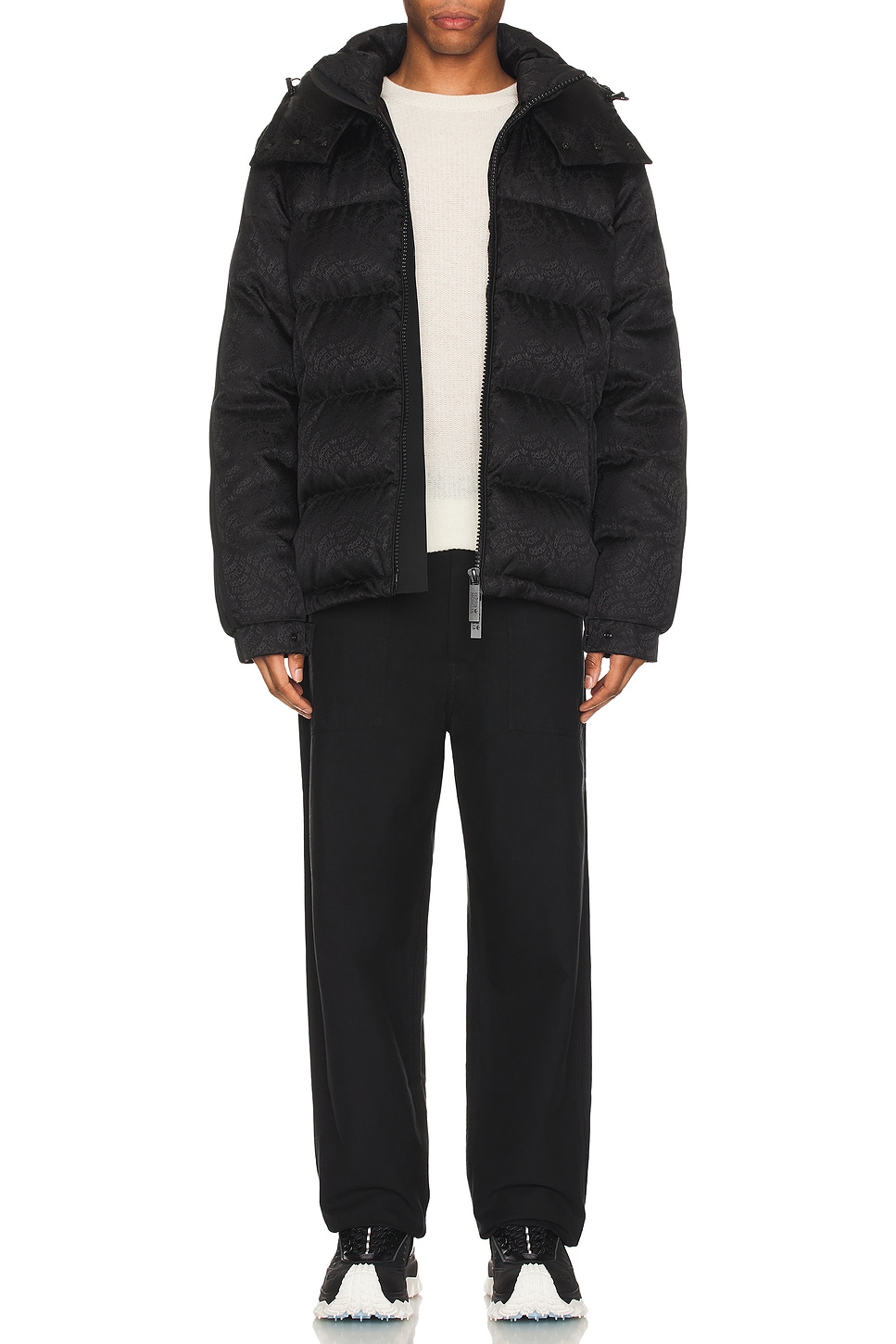 Image 1 of Moncler Genius x Adidas Alpbach Jacket in Black