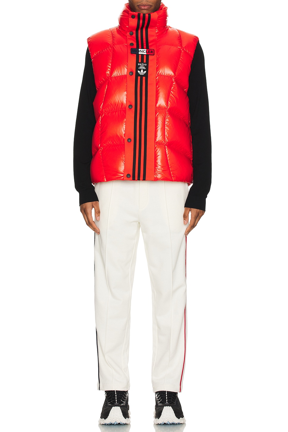 Image 1 of Moncler Genius x Adidas Bozon Vest in Red