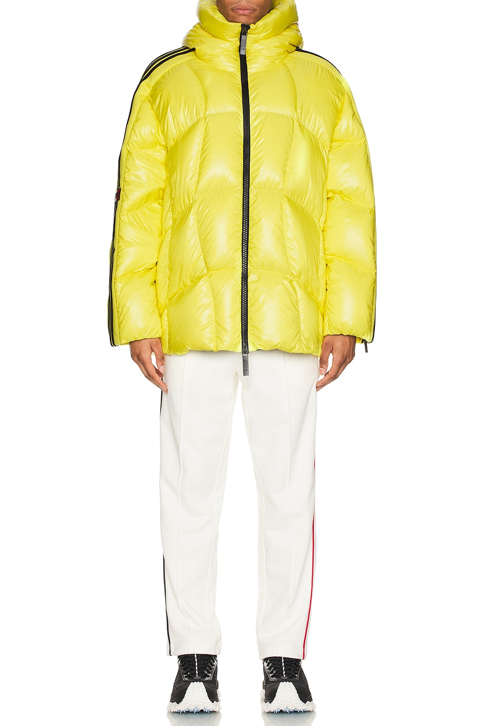 Image 1 of Moncler Genius x Adidas Beiser Jacket in Yellow