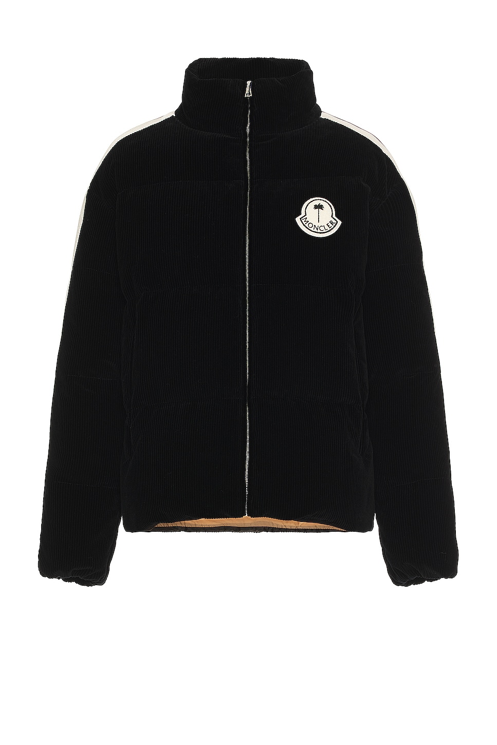 Image 1 of Moncler Genius x Palm Angels Ramsau Jacket in Black