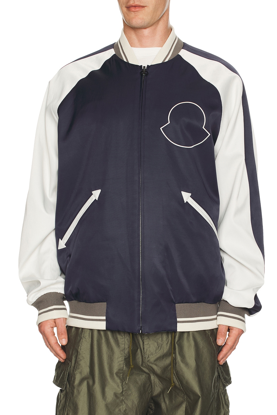 Image 1 of Moncler Genius X Mercedes Benz By Nigo Satet Jacket in Multicolor