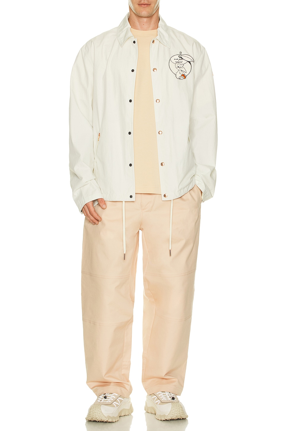 Image 1 of Moncler Genius X Gilga Farm By Donald Glover Satsuma Jacket in Natural