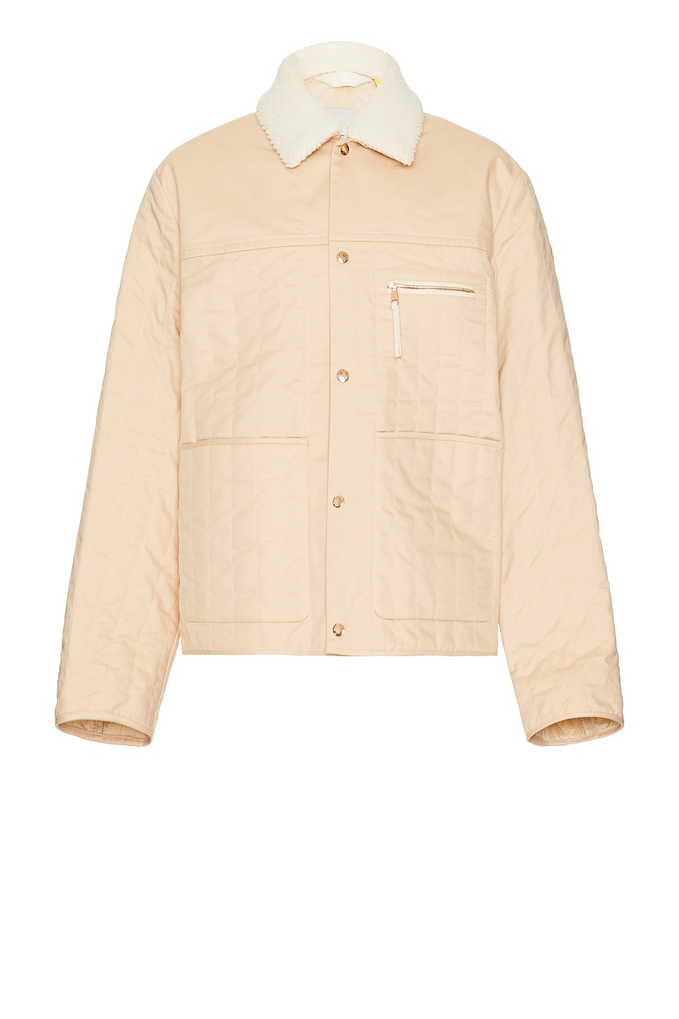 Image 1 of Moncler Genius X Gilga Farm By Donald Glover Kishus Jacket in Peach