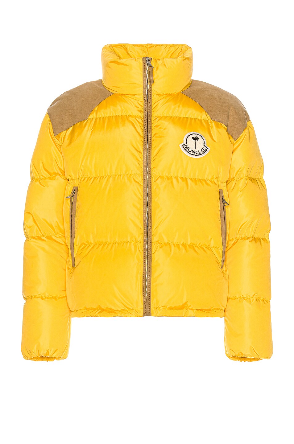 Image 1 of Moncler Genius 8 Moncler Palm Angels Kelsey Jacket in Yellow