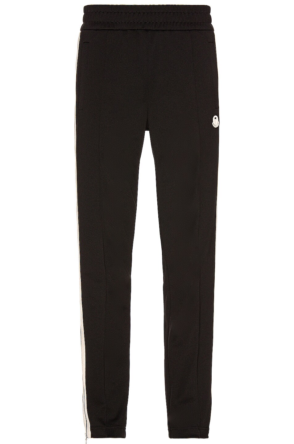 Image 1 of Moncler Genius 8 Moncler Palm Angels Jersey Bottoms in Black