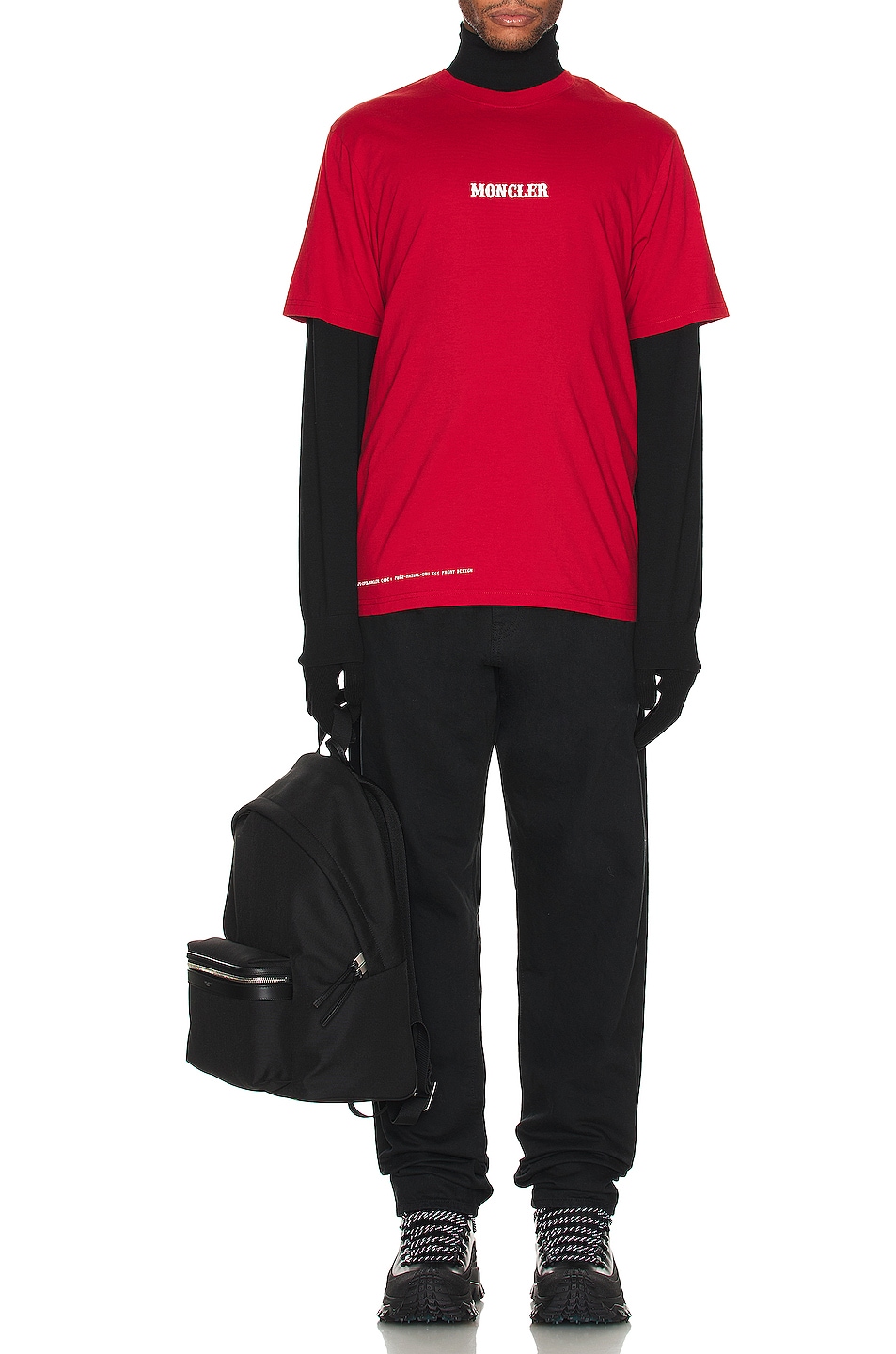 Image 1 of Moncler Genius x Fragment Trousers in Black