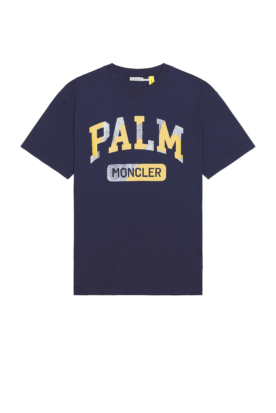 Image 1 of Moncler Genius x Palm Angels Palm T-Shirt in Blue