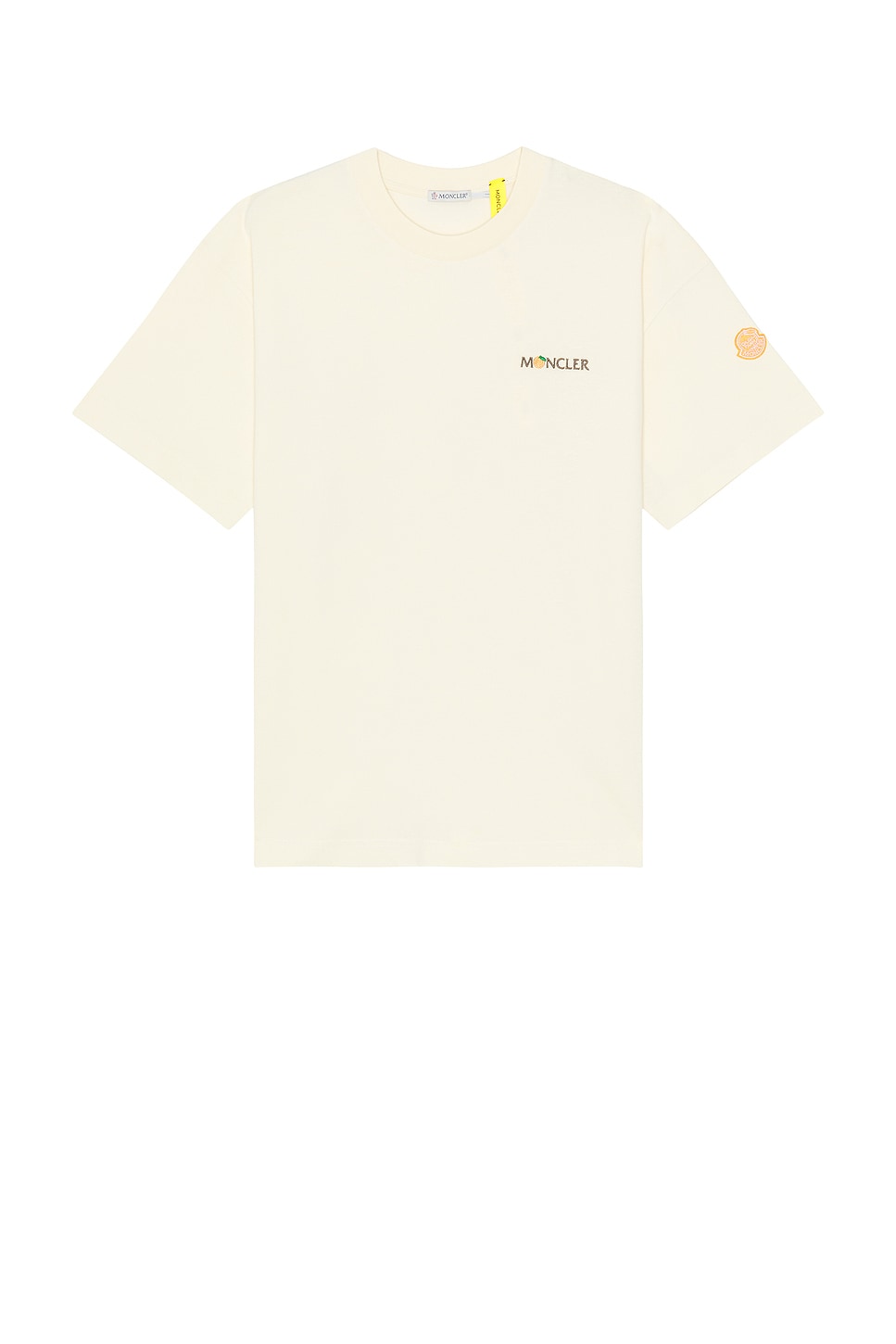 Image 1 of Moncler Genius X Gilga Farm By Donald Glover Short Sleeve T-shirt in Natural