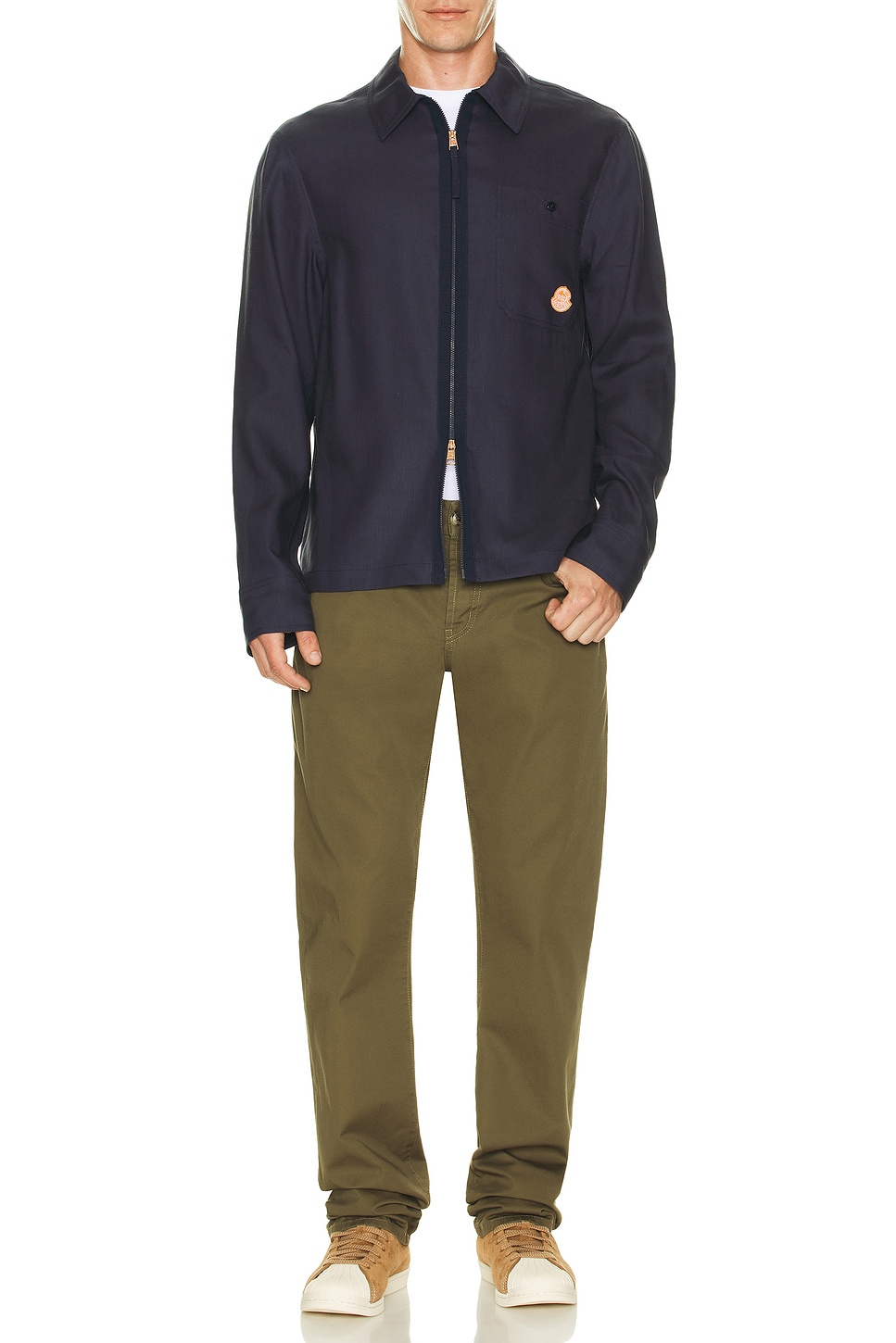 Image 1 of Moncler Genius X Gilga Farm By Donald Glover Shirt in Navy