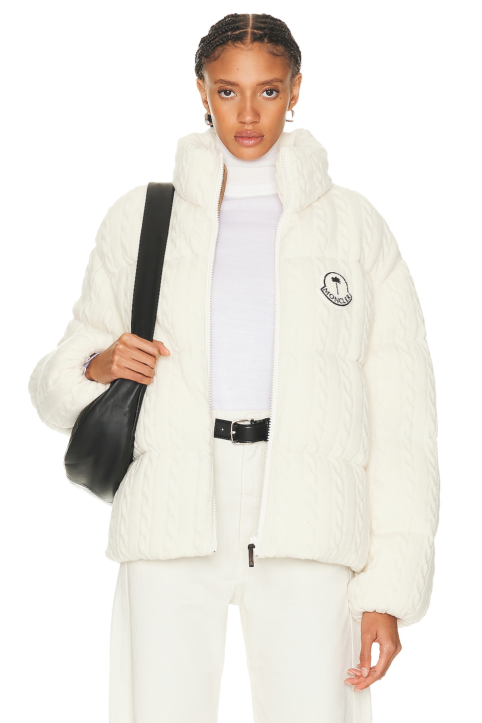 Image 1 of Moncler Genius x Palm Angels Dendrite Jacket in White