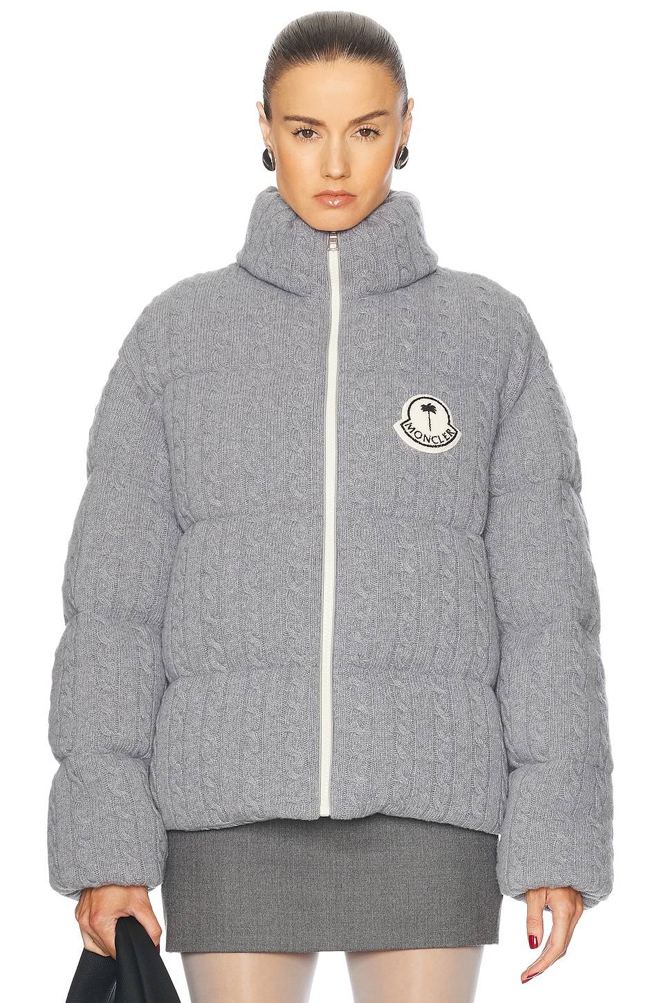 x Palm Angels Austru Jacket in Grey