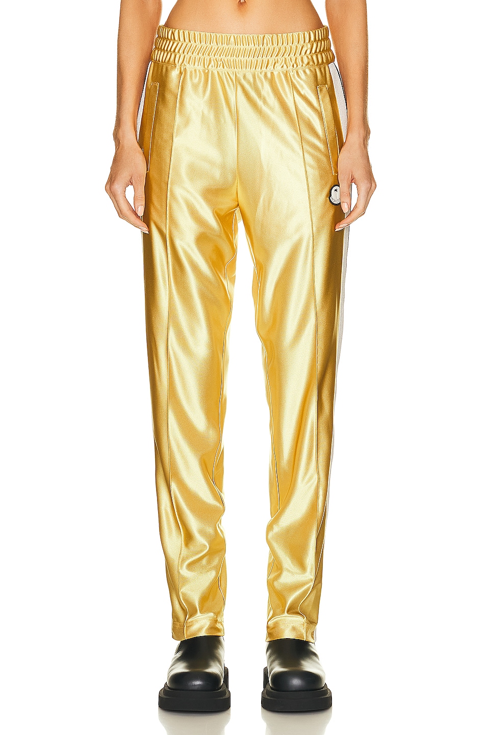 Image 1 of Moncler Genius x Palm Angels Sweat Bottom in Gold