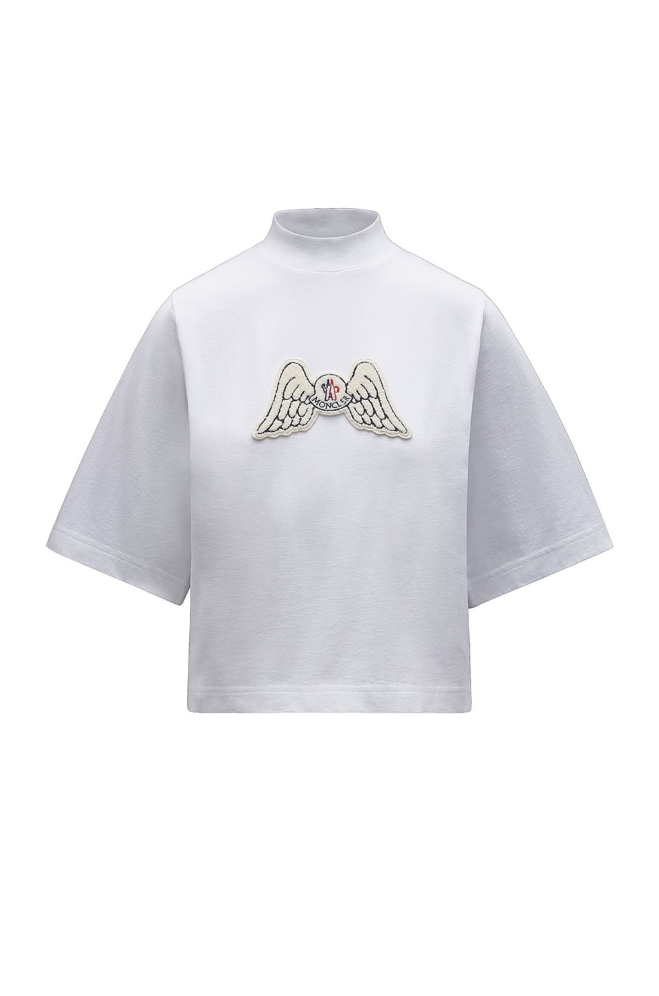 Image 1 of Moncler Genius 8 Moncler Palm Angels Short Sleeve T-Shirt in White