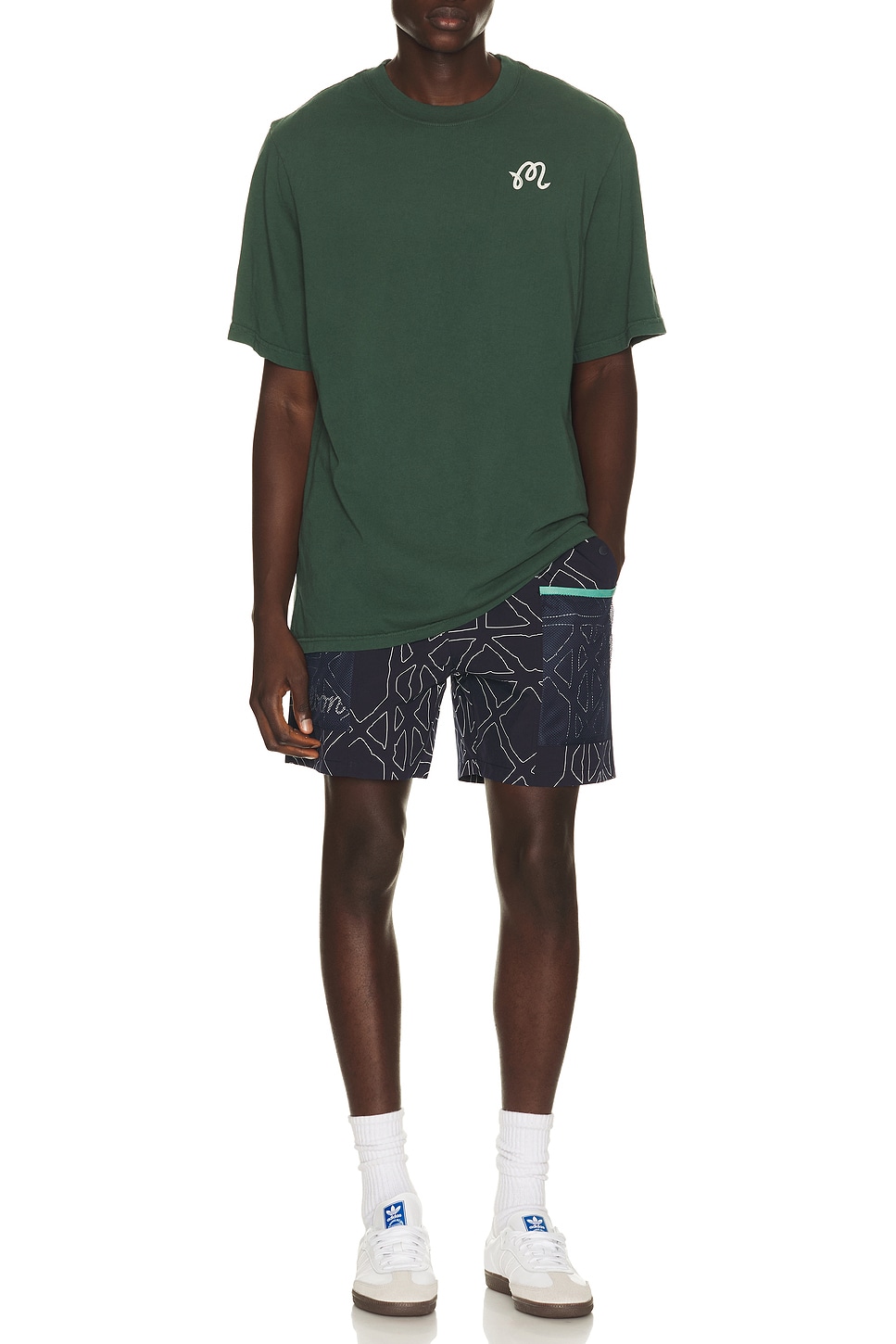 Malbon Mesh Basket Shorts | Thumbnail 9 Malbon Mesh Basket Shorts | Thumbnail 9