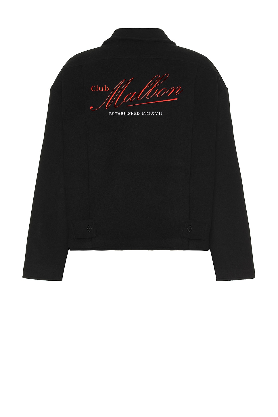 Image 1 of Malbon Golf Members Wool Jacket in Black