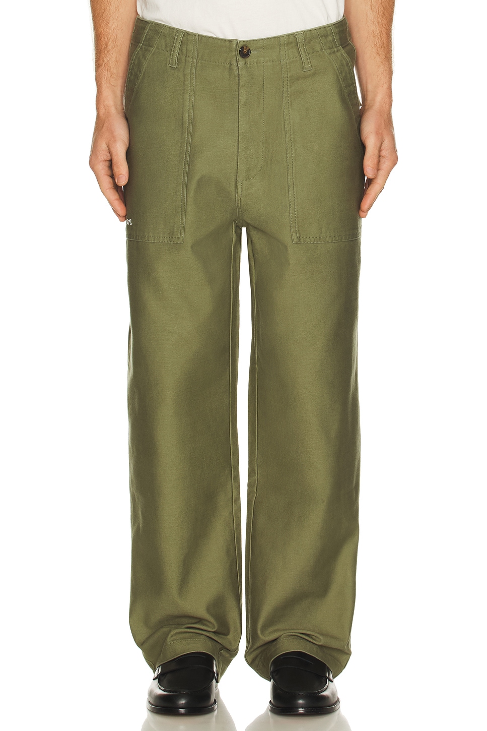 Image 1 of Malbon Golf Braxton Pant in Olivine