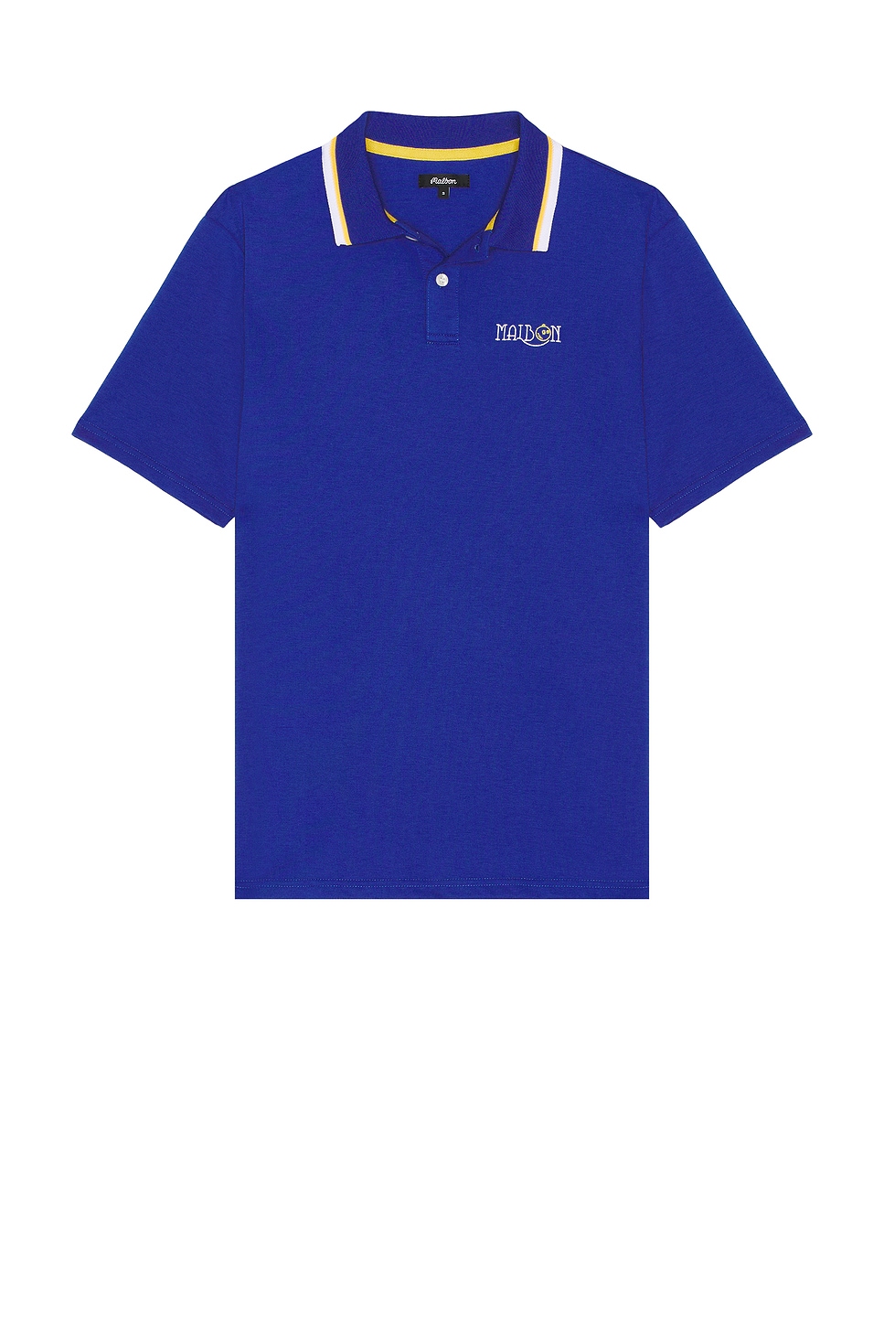 Grasse Pique Polo in in Blue