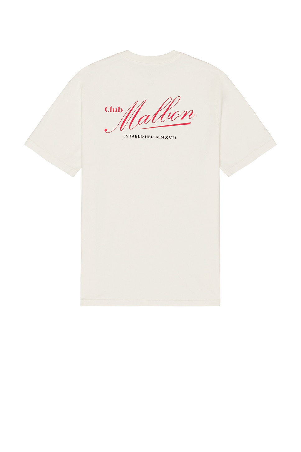 Image 1 of Malbon Golf Bermuda Members Tee in Canvas