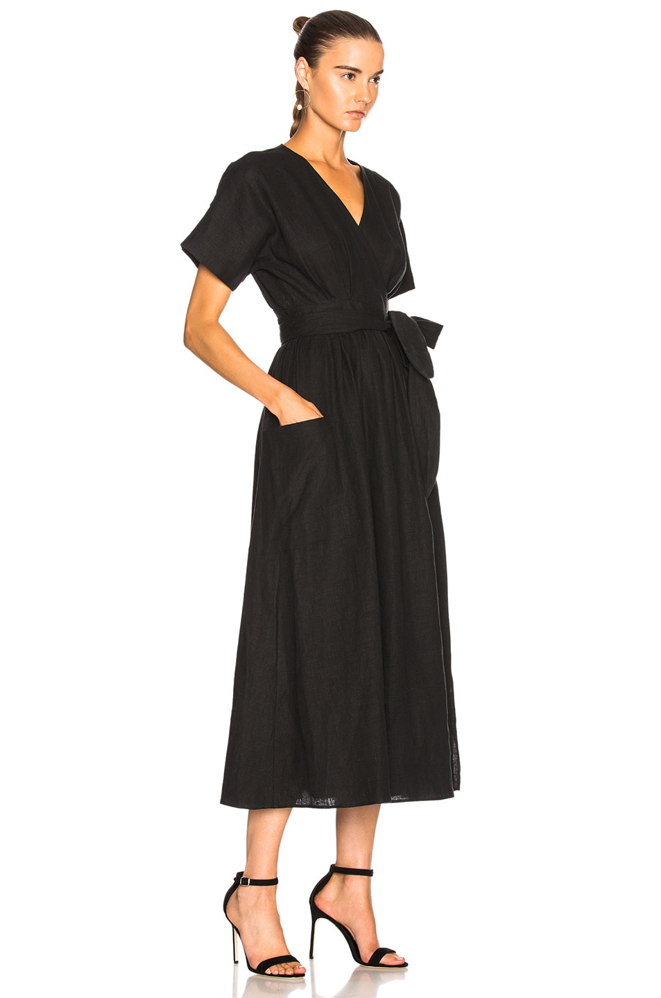 Mara Hoffman Ingrid Dress in Black | FWRD