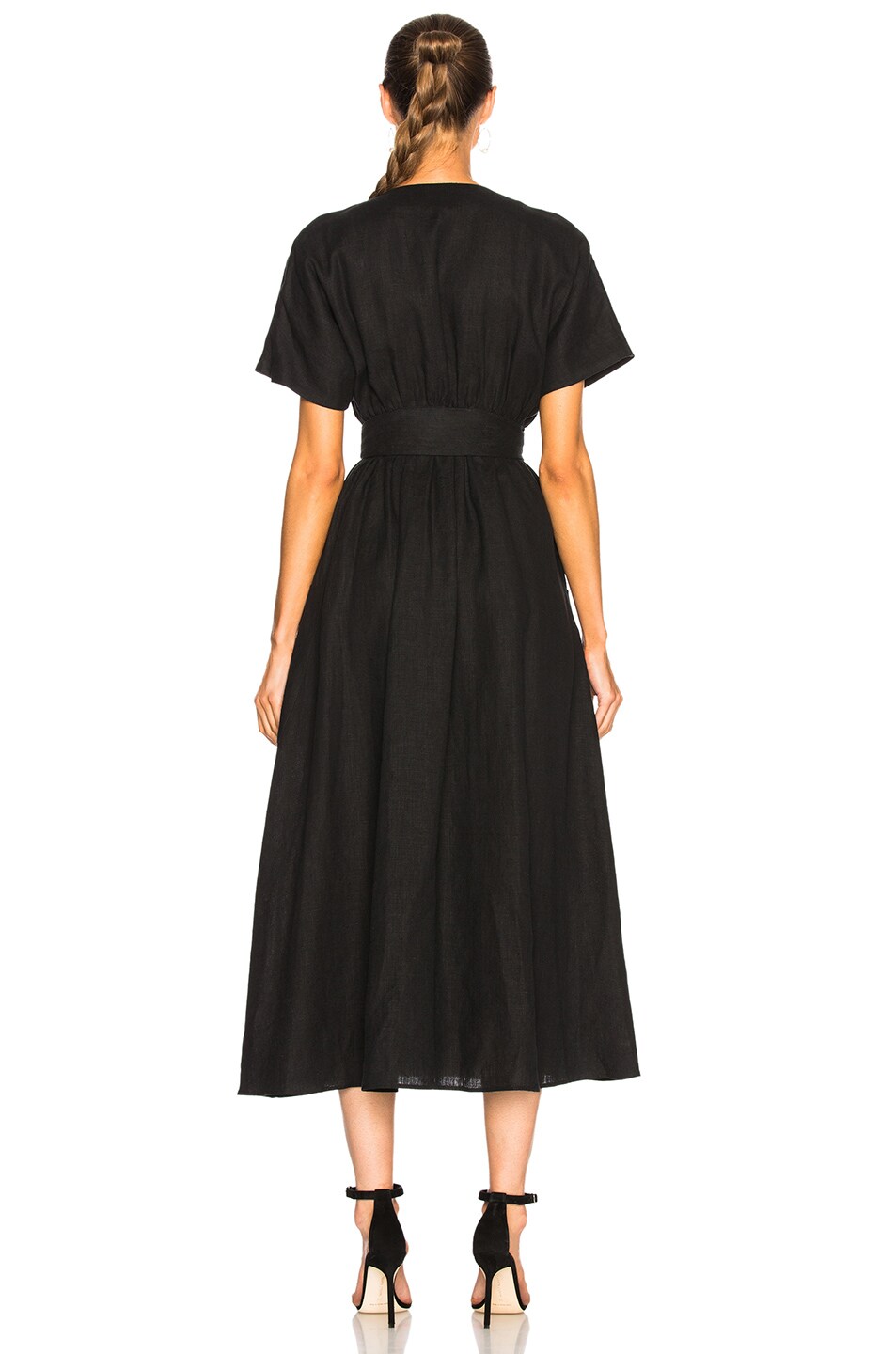Mara Hoffman Alice Dress in Black