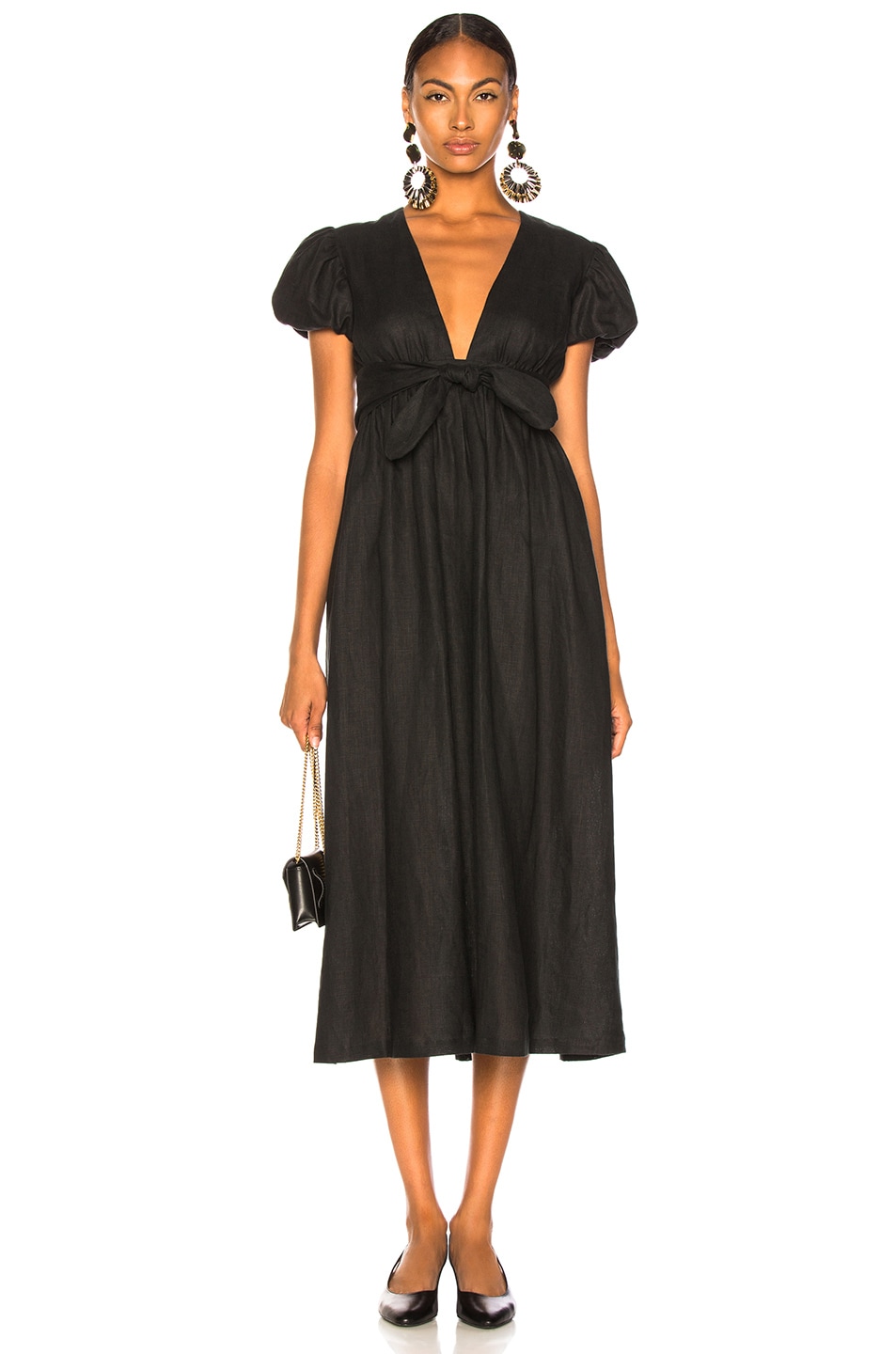Image 1 of Mara Hoffman Savannah Dress in Black