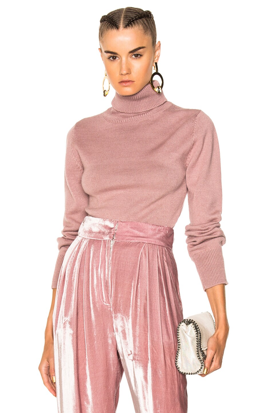 Image 1 of Mara Hoffman Leila Sweater in Mauve