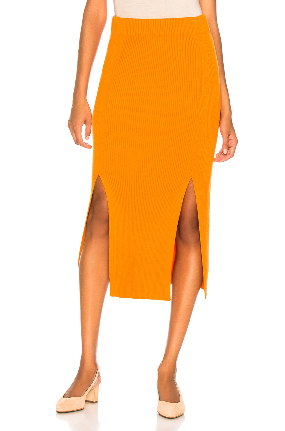 Image 1 of Mara Hoffman Leon Skirt in Orange