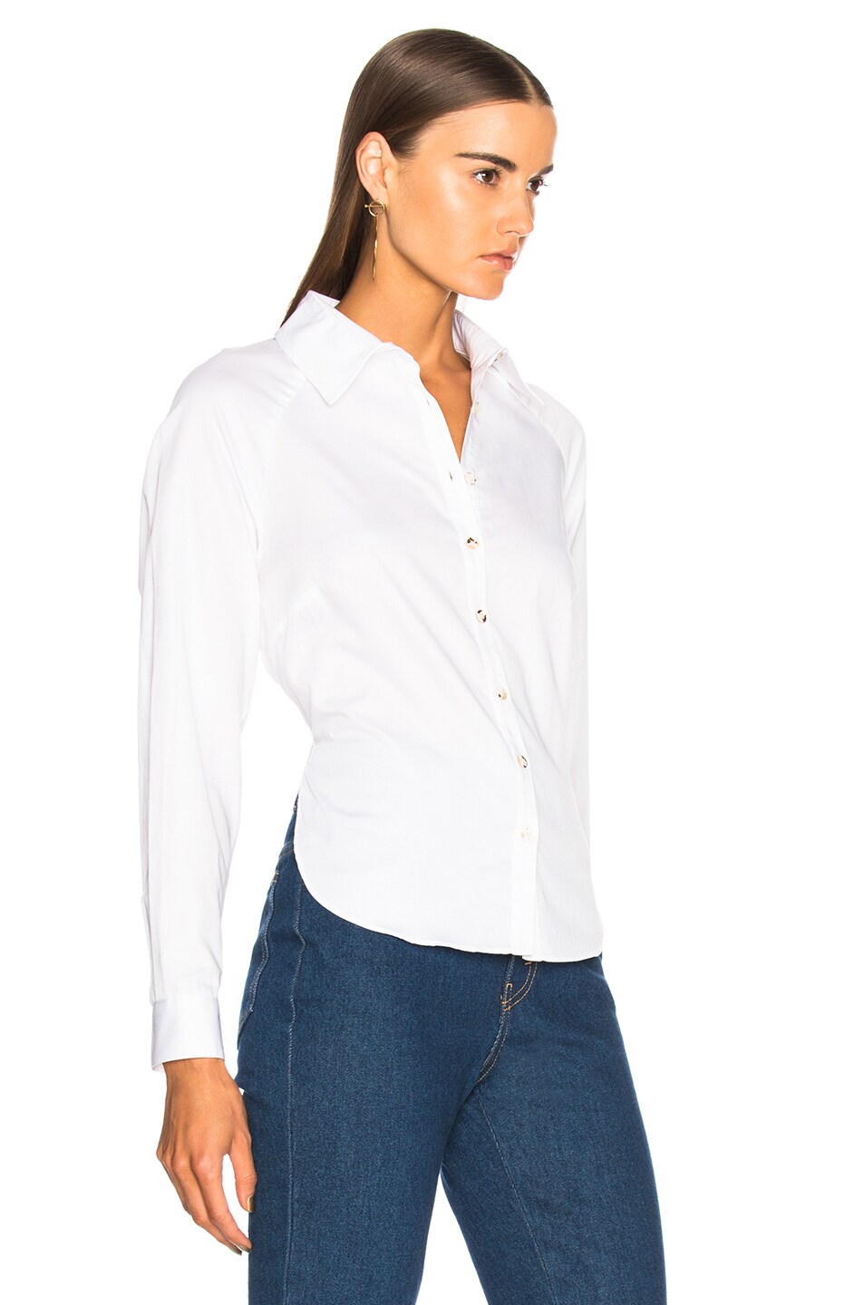 Mara Hoffman Skylar Top in White | FWRD