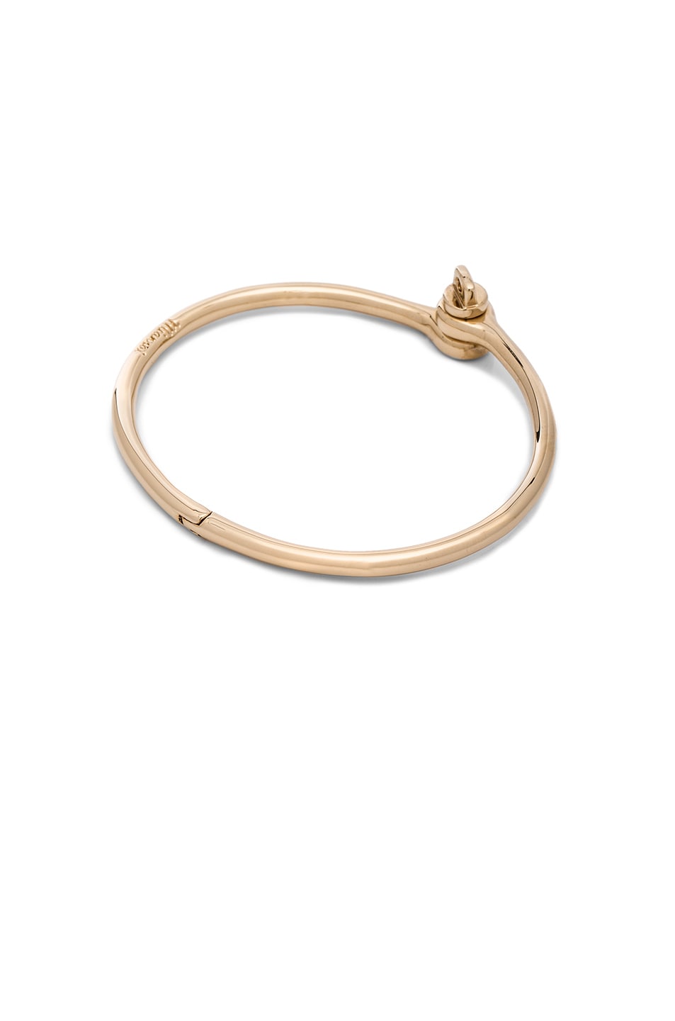 Image 1 of Miansai Thin Reeve Cuff in Polished Gold