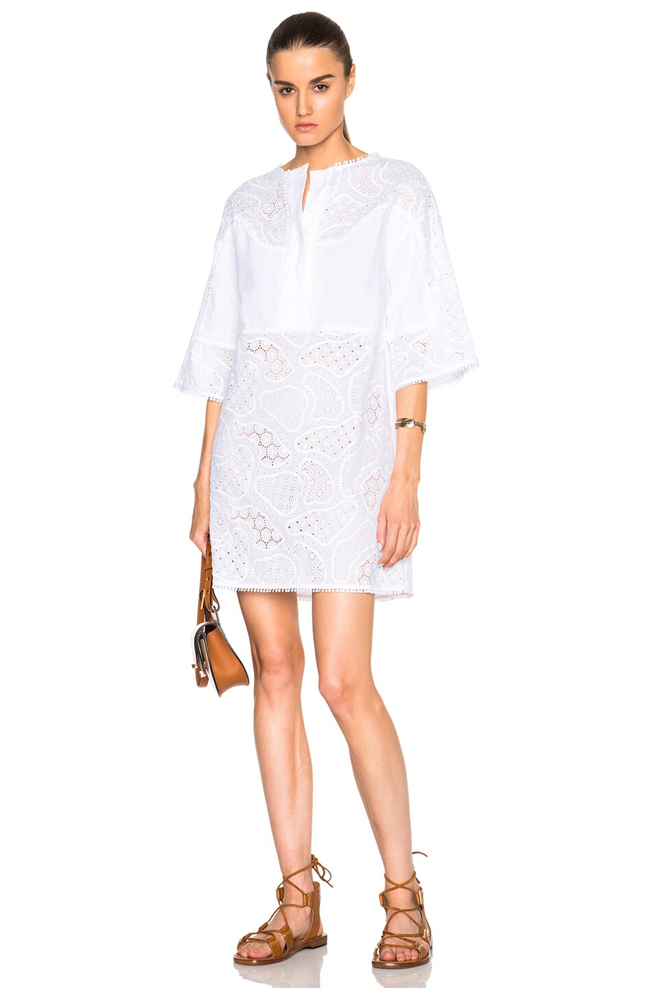 Image 1 of M.i.h Jeans Amo Dress in White
