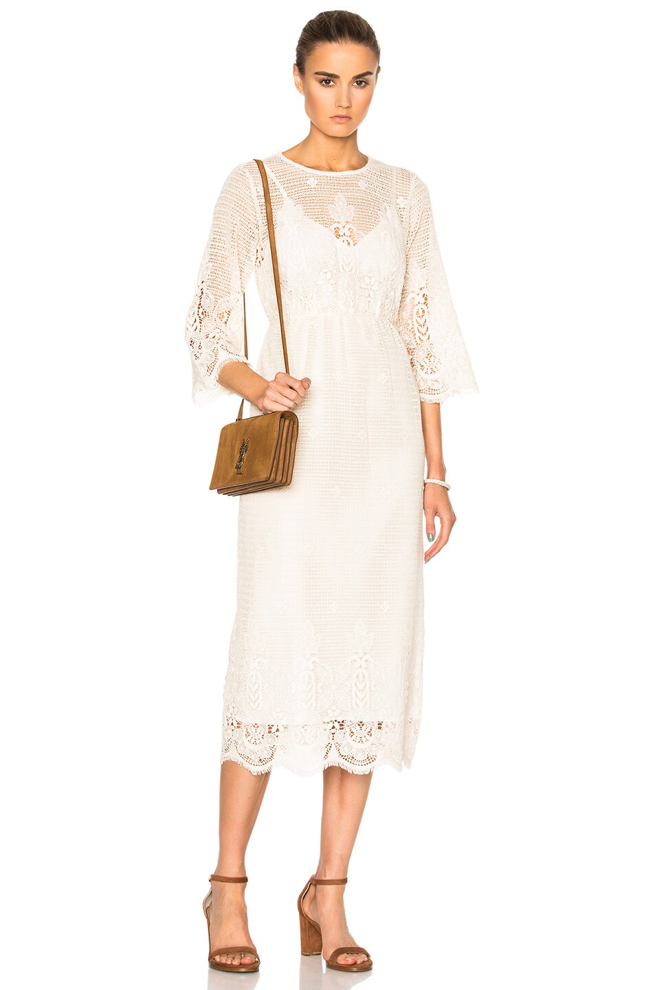 Image 1 of M.i.h Jeans Arata Dress in Off White