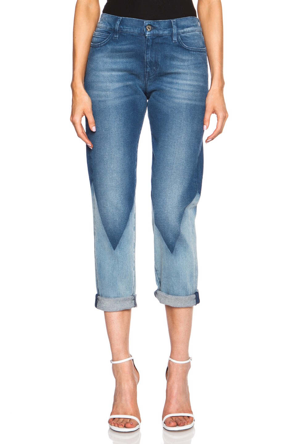 Image 1 of M.i.h Jeans Phoebe Slim in Triangle Wash