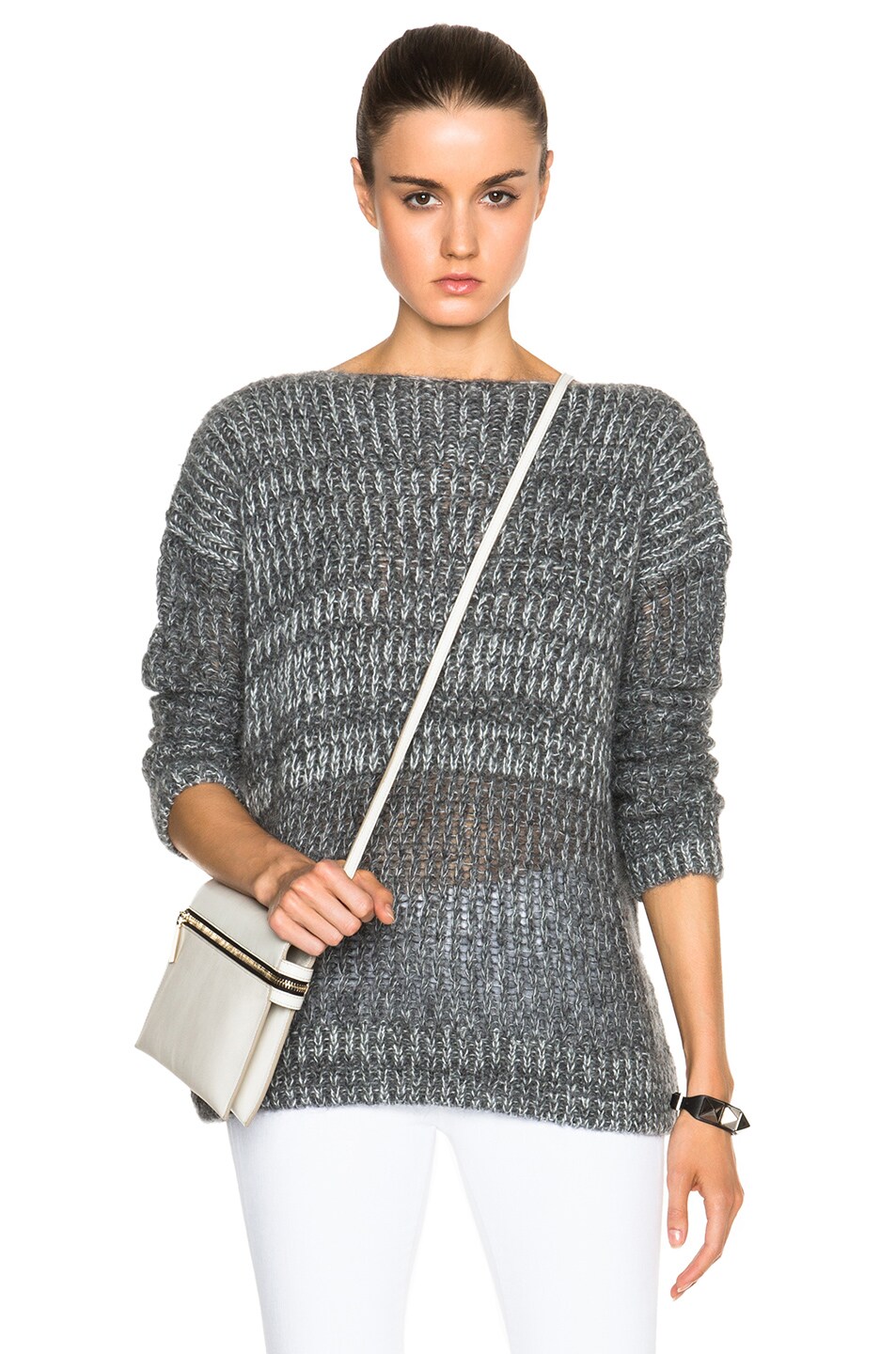 Image 1 of M.i.h Jeans Fisherman's Sweater in Charcoal