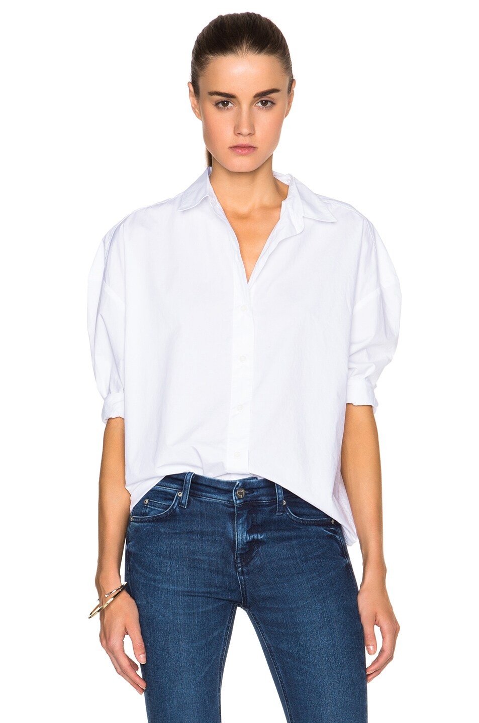 Image 1 of M.i.h Jeans Poets Top in White