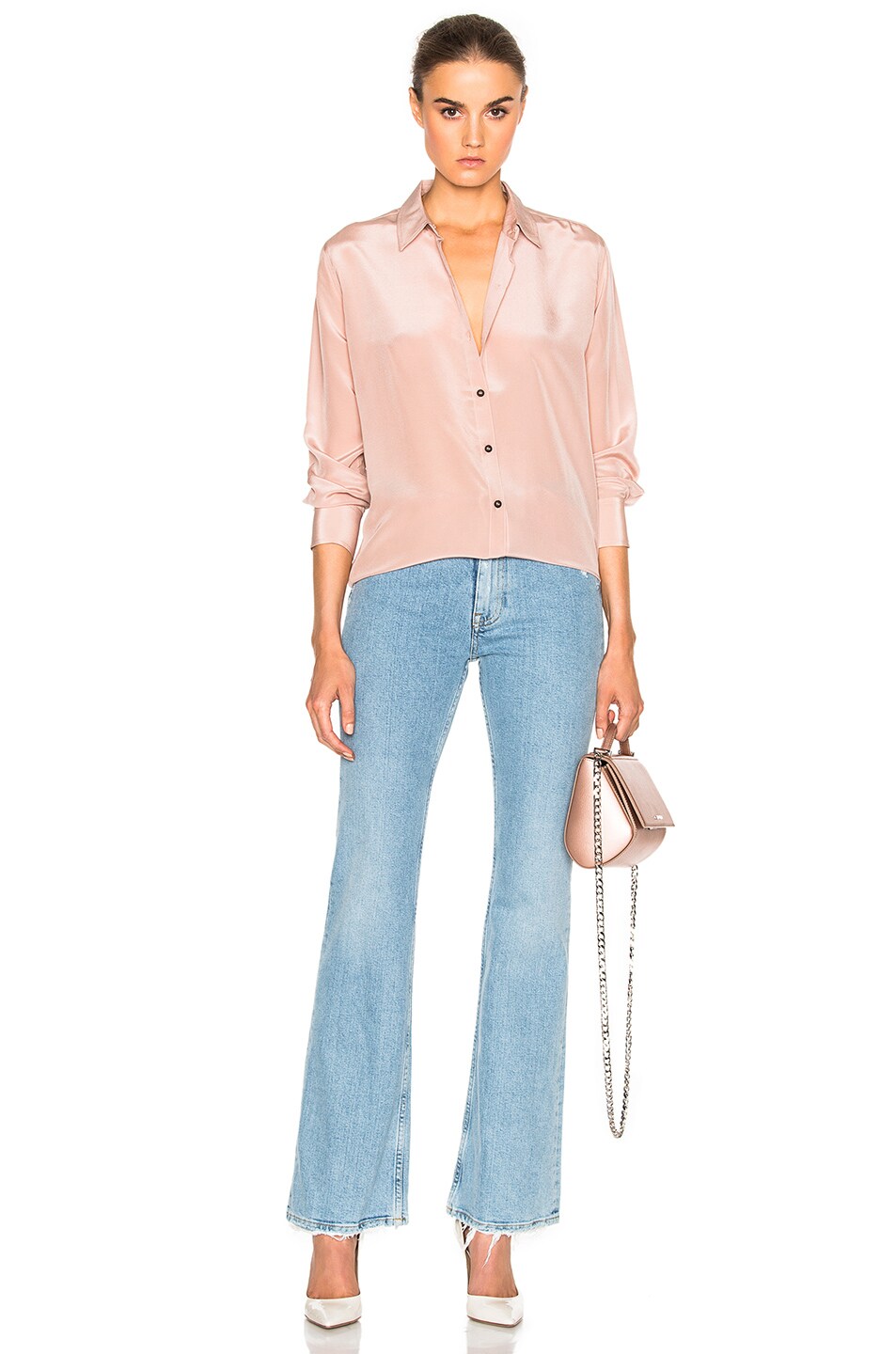Image 1 of M.i.h Jeans Oversize Top in Dusty Pink
