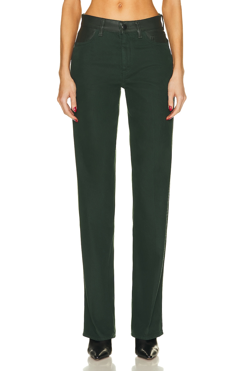 Image 1 of MAXIMILIAN DAVIS Spain Pant in Forest Green