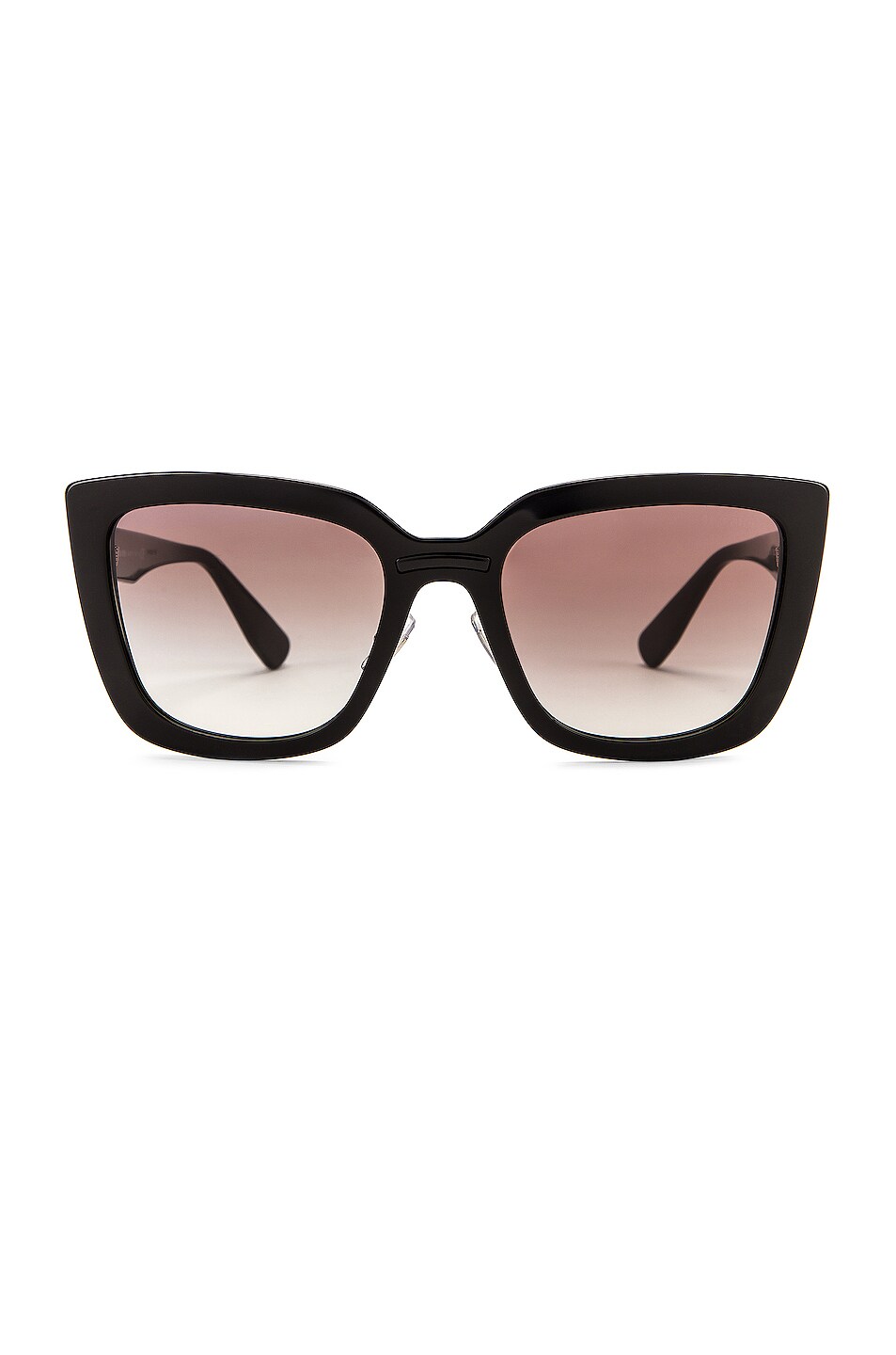 Image 1 of Miu Miu Oversized Square Sunglasses in Black