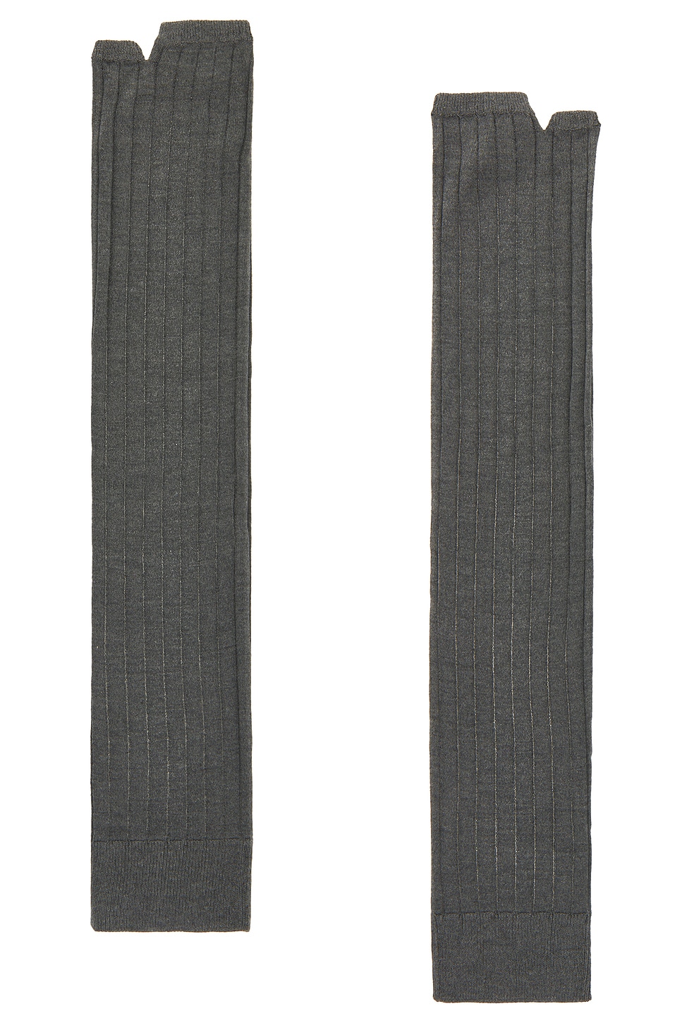 Miu Miu Long Gloves In Ardesia