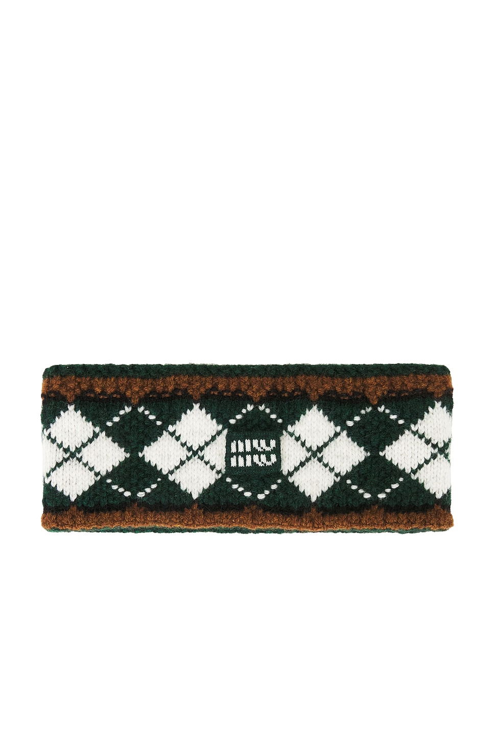 Miu Miu Jacquard Cashwool Headband