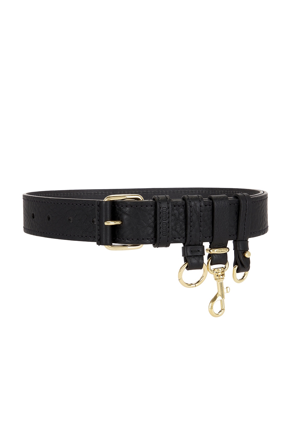 Miu Miu Cuoietto Metal Belt