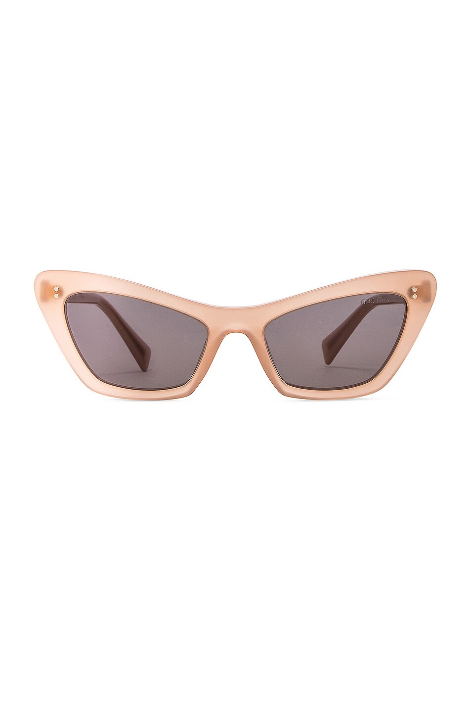 Image 1 of Miu Miu Cat Eye Sunglasses in Opal Pink