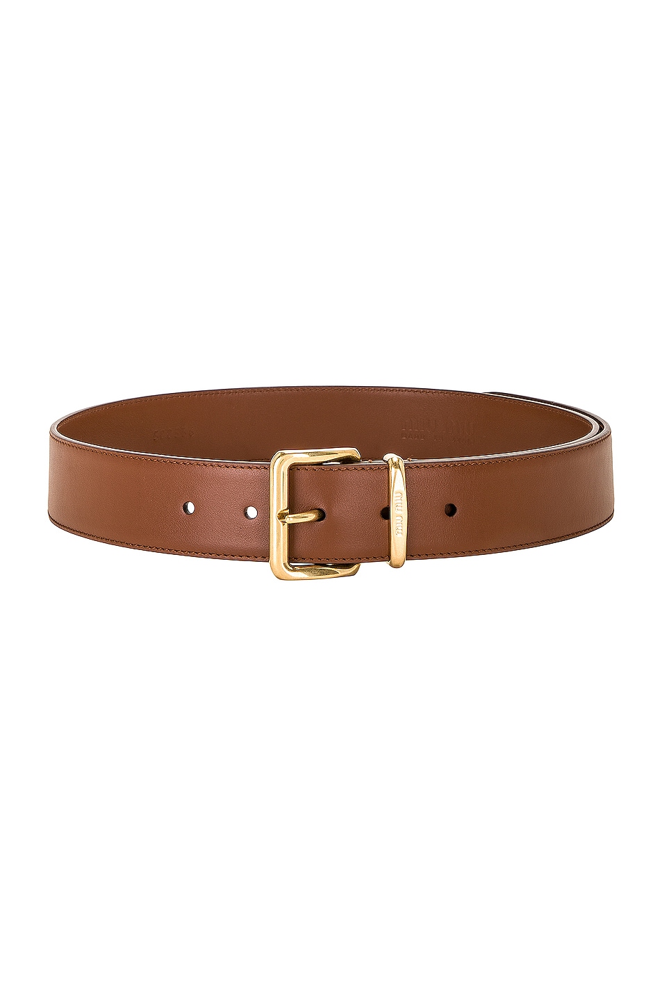 Buckle Belt in Brown