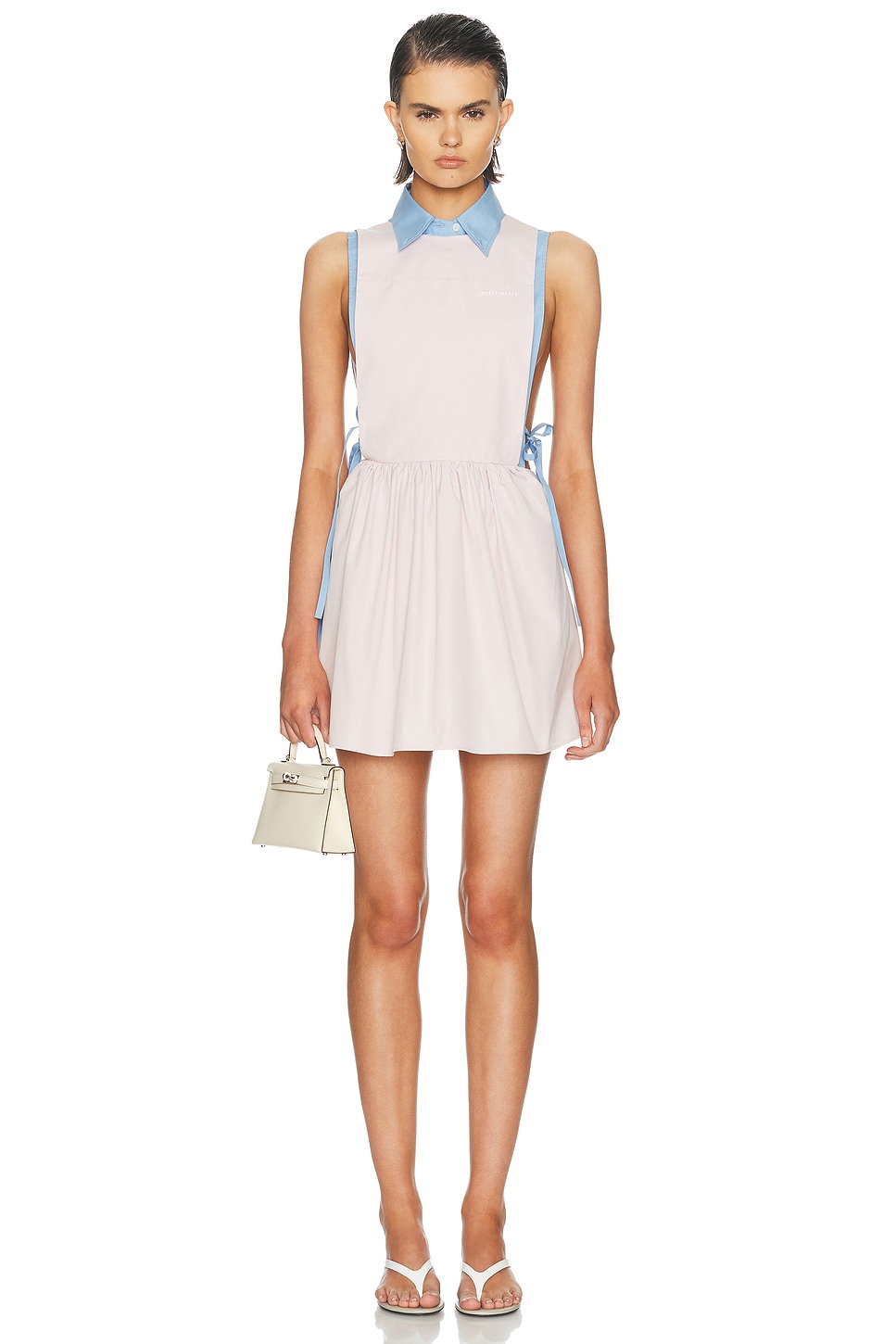 Miu Miu Popeline Dress | Thumbnail 4