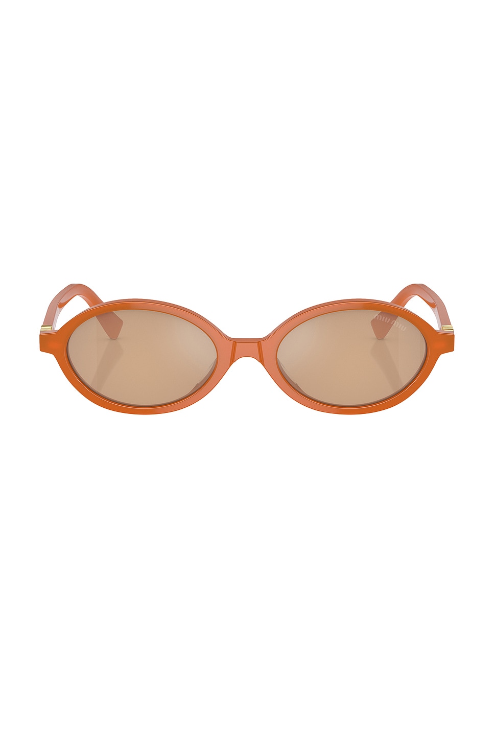 Oval Sunglasses in Orange