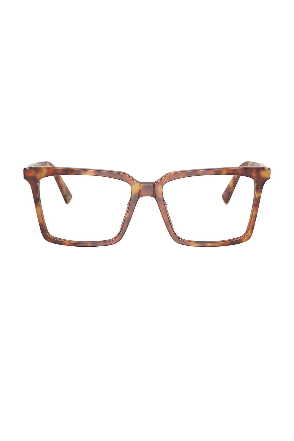 Square Eyeglasses in Brown