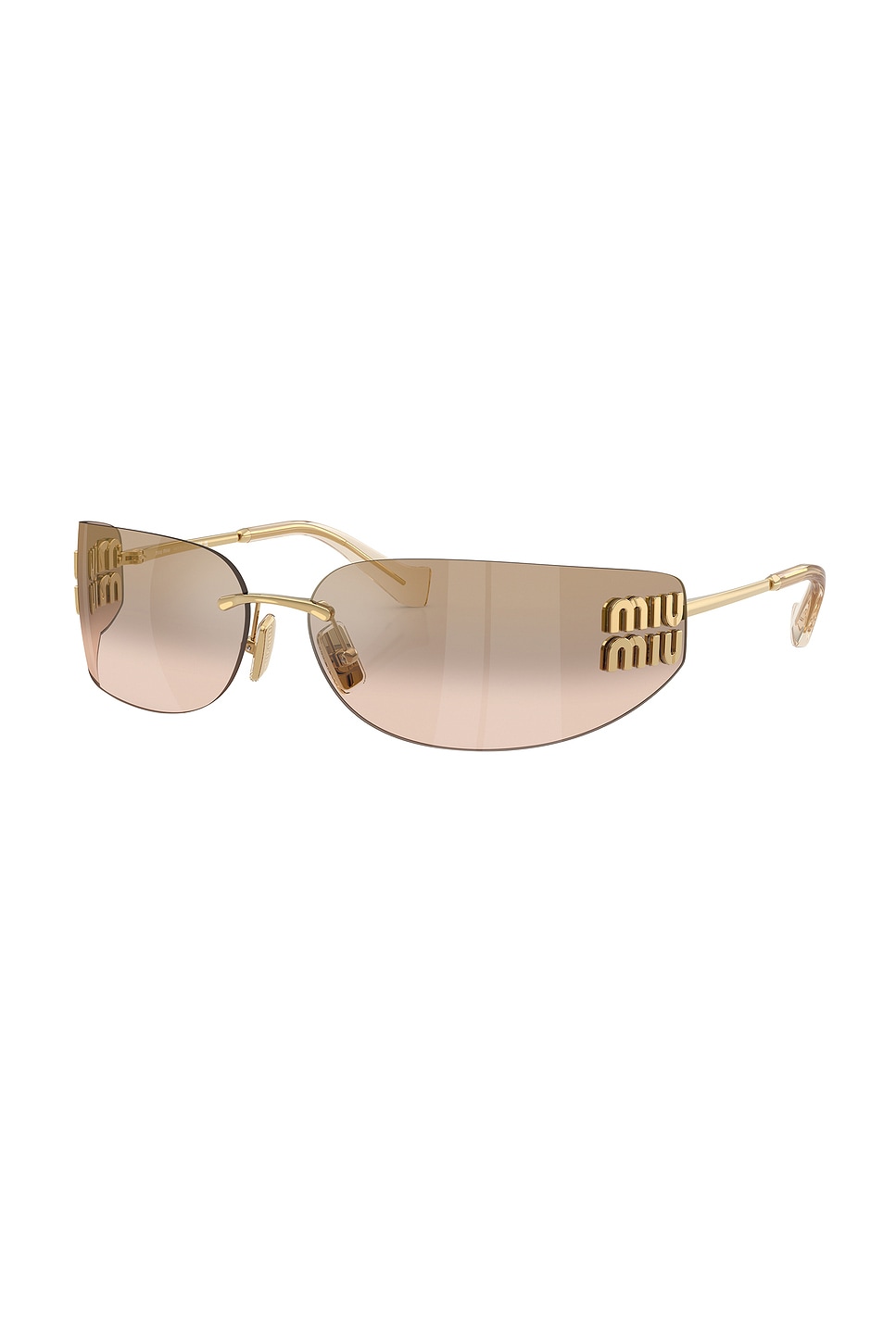 MIU MIU RECTANGULAR SUNGLASSES