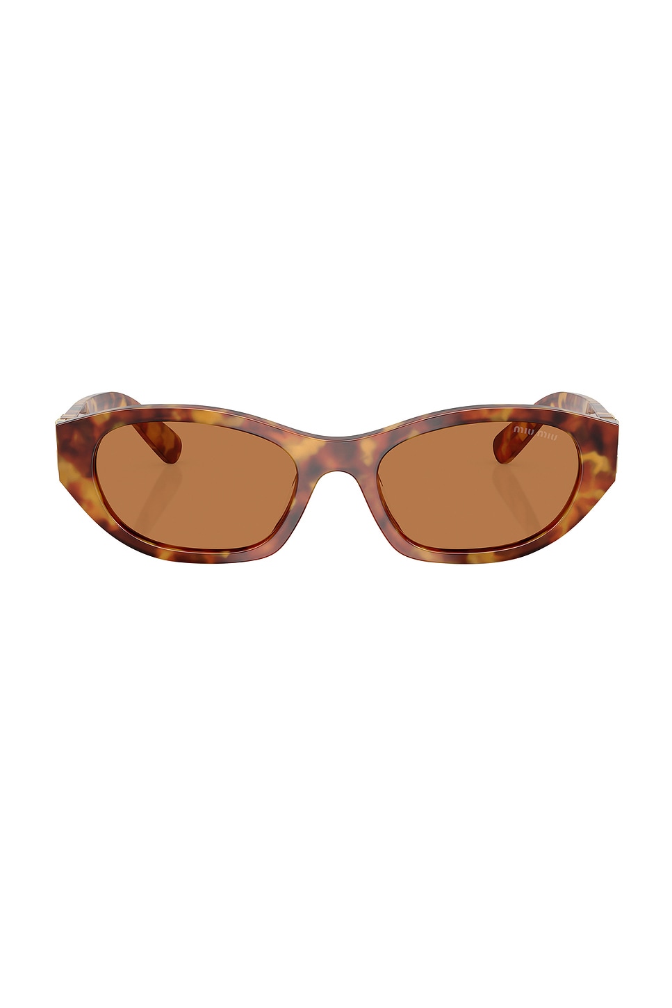 Oval Sunglasses in Ivory